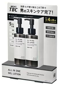 Amazon | MEN'S TBC オールインワンジェルローション 120g x 2本 男性